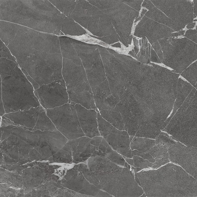 Mix Charcoal/Black Polished Porcelain Tile photo 2