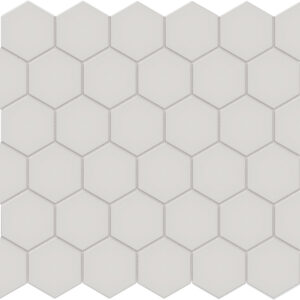 Soho Halo Grey Hexagon 2" Matte Mosaic