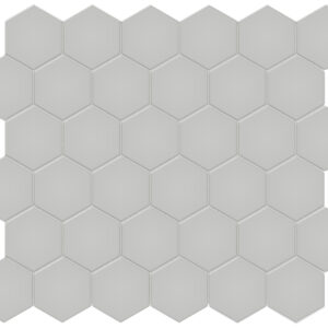 Soho Loft Grey Hexagon 2" Matte Mosaic
