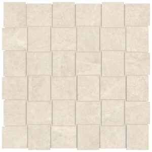 Mayfair Allure Ivory Basketweave 2"x2" Matte