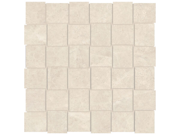 Mayfair Allure Ivory Basketweave 2"x2" Matte
