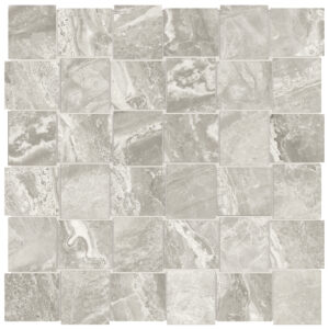 Mayfair Stella Argento Basketweave Mosaic 2"x2" Matte