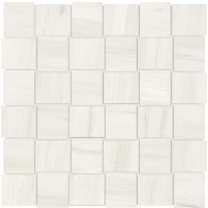 Mayfair Suave Bianco Basketweave Mosaic 2"x2" Matte