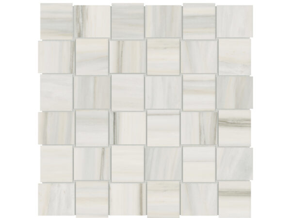 Mayfair Zebrino Basketweave Mosaic 2"x2" Matte