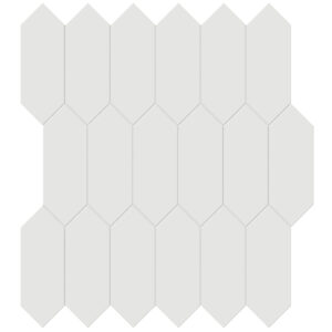Soho Vintage Grey Picket 2x5 Glossy & Matte Mosaic
