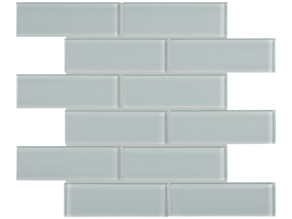 Element Cloud Brick 2"x6" Glass Mosaic