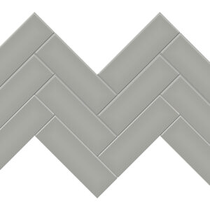 Soho Cement Chic Herringbone 2x6 Glossy & Matte Mosaic