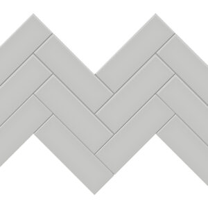 Soho Loft Grey Herringbone 2x6 Glossy & Matte Mosaic