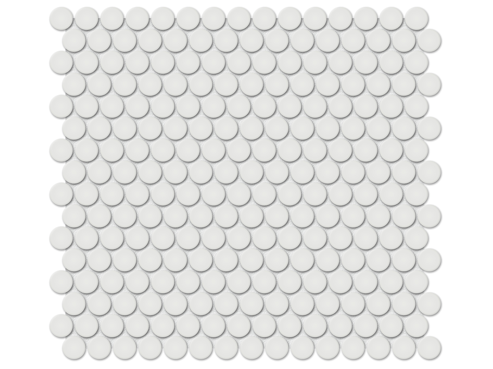 Soho Vintage Grey 3/4 Glossy & Matte Penny Rounds