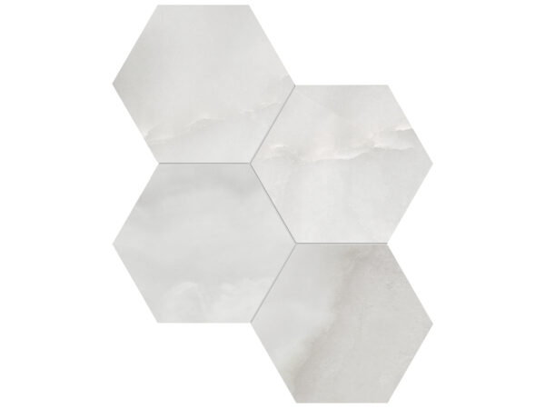 La Marca Onyx Nuvolato 6" Polished & Matte Mosaic