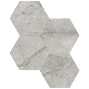 La Marca Paradiso Argento 6" Polished & Matte Mosaic