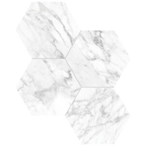 La Marca Statuarietto 6" Polished & Matte Mosaic