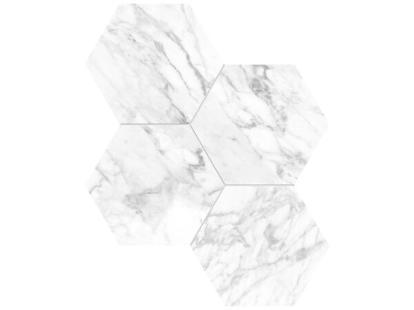 La Marca Statuarietto 6" Polished & Matte Mosaic