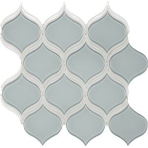 Element Cloud Arabesque Glass Mosaic