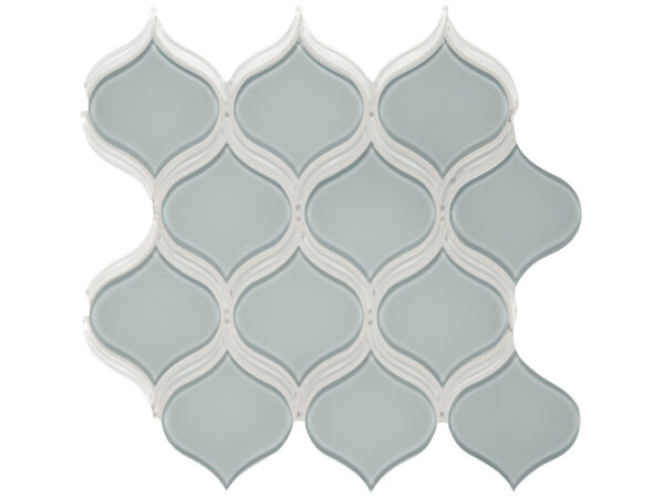 Element Cloud Arabesque Glass Mosaic