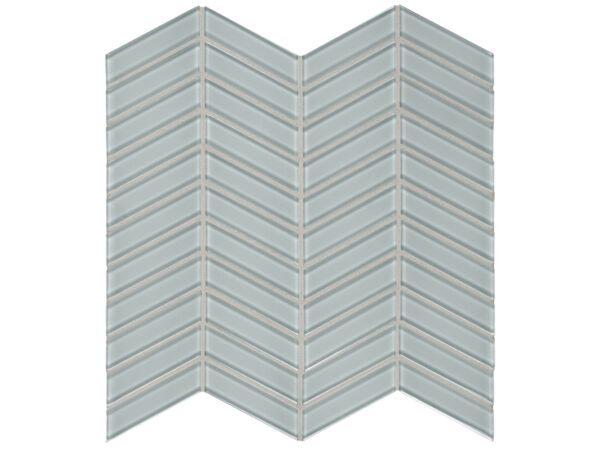 Element Cloud Chevron Glass Mosaic