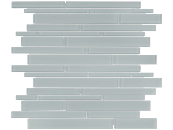 Element Cloud Random Strip Glass Mosaic