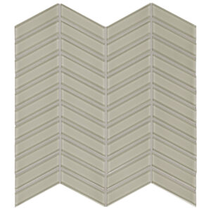 Element Earth Chevron Glass Mosaic