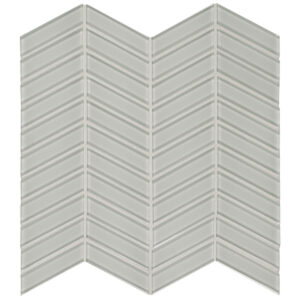 Element Mist Chevron Glass Mosaic
