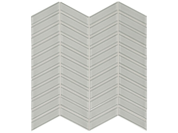 Element Mist Chevron Glass Mosaic