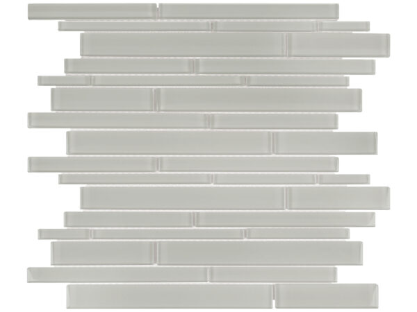 Element Mist Random Strip Glass Mosaic