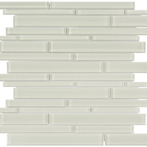 Element Sand Random Strip Glass Mosaic