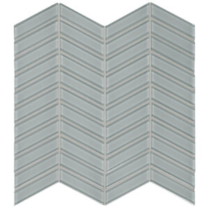 Element Shadow Chevron Glass Mosaic