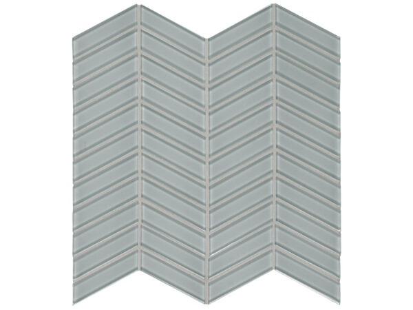 Element Shadow Chevron Glass Mosaic