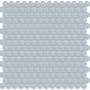 Element Skylight Penny Round Glass Mosaic
