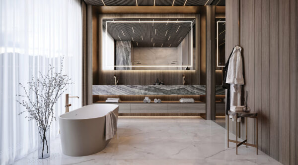 La Marca Onyx Nuvolato 24"x48" Polished & Matte Tile - Image 2