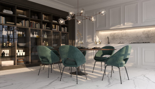 La Marca Statuario Nuovo 24"x48" Polished & Matte Tile - Image 3