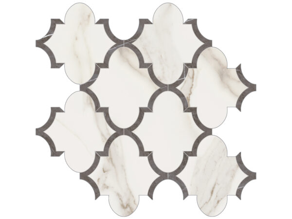 Mayfair Calacatta Oro Arabesque Polished