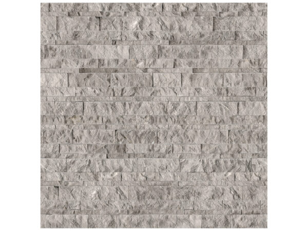Ritz Gray Split Face 6"x24" Marble Natural Ledge Stone