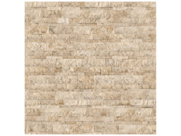 Siena Avorio Split Face 6"x24" Travertine Natural Ledge Stone