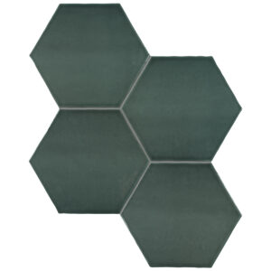 Teramoda Emerald 6" Hexagon Polished