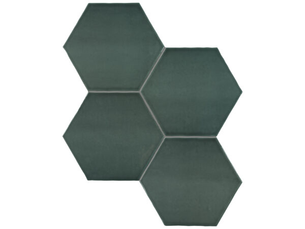 Teramoda Emerald 6" Hexagon Polished