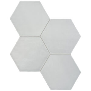 Teramoda Silver 6" Hexagon Polished