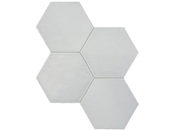 Teramoda Silver 6" Hexagon Polished