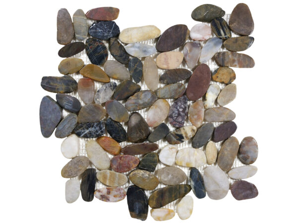 Zen Bora Wilderness Flat Pebble Polished Mosaic