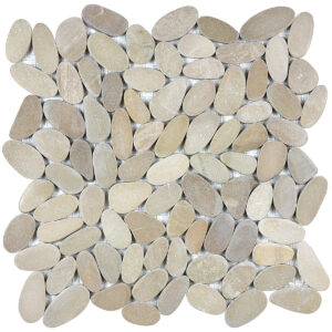 Zen Driftwood Tan Flat Matte Mosaic