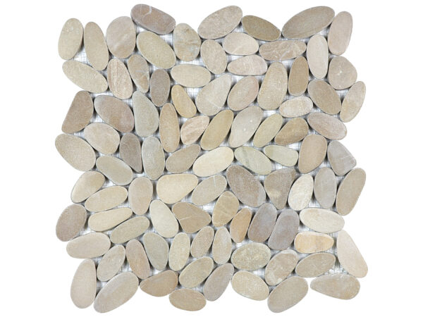 Zen Driftwood Tan Flat Matte Mosaic
