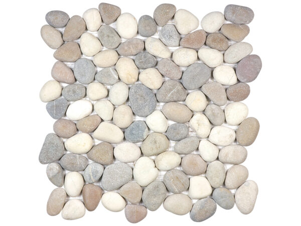 Zen Harmony Warm Blend Natural Pebble Matte Mosaic