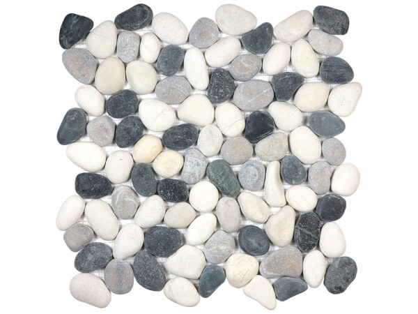 Zen Tranquil Cool Blend Natural Pebble Matte Mosaic