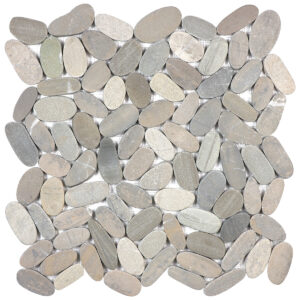 Zen Vitality Mica Flat Pebble Matte Mosaic