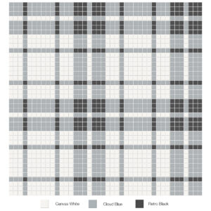 Soho Dawn Blend Plaid Matte Mosaic