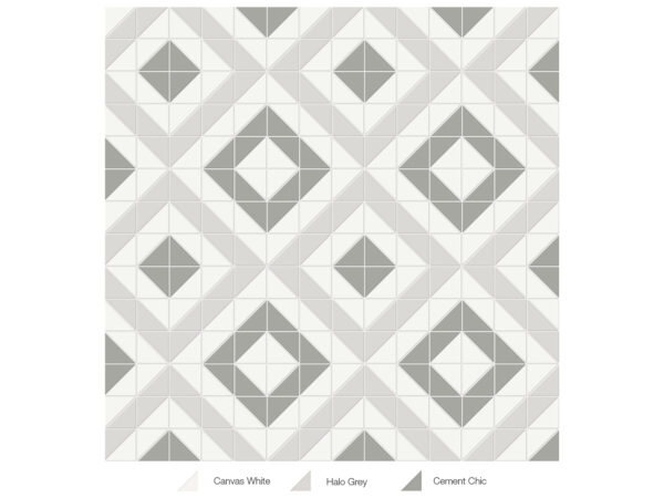 Soho Evening Blend Cubic Matte Mosaic