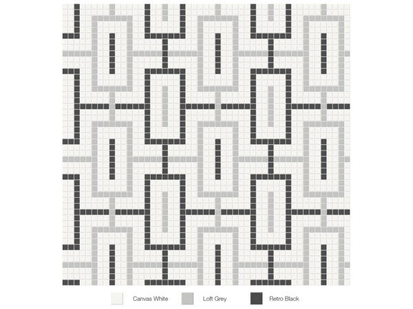 Soho Midnight Blend Chain Matte Mosaic