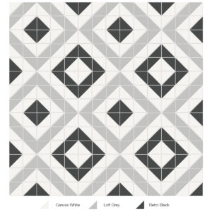 Soho Midnight Blend Cubic Matte Mosaic