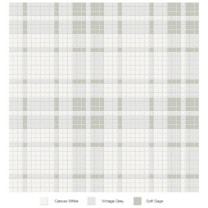 Soho Morning Blend Plaid Matte Mosaic