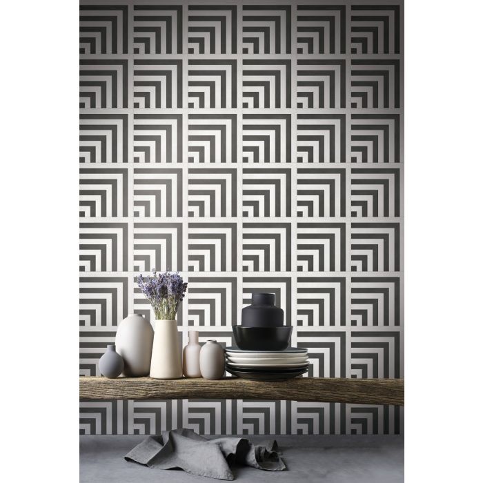 Form Monochrome Geo 8"x8" Matte Tile - Image 4